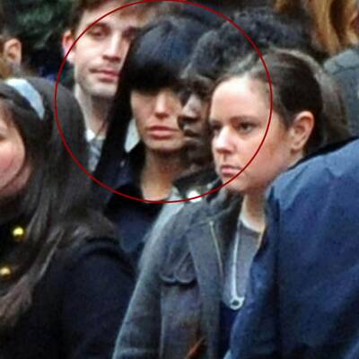 Angelina Jolie am Set von Salt