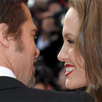 Frisch verliebt: Brad Pitt & Angelina Jolie
