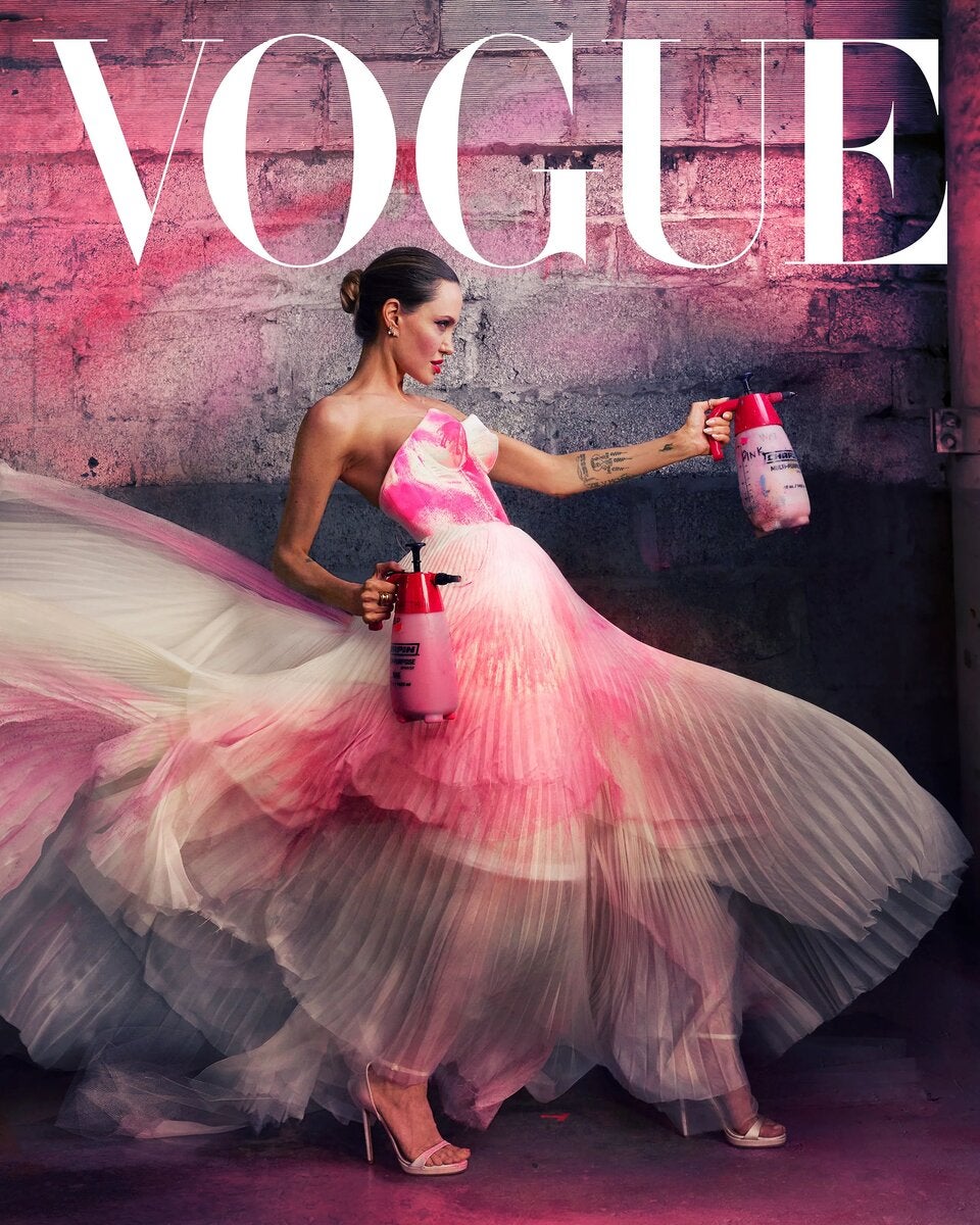 Angelina Jolie am Vogue-Cover