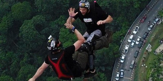 Base-Jumper stürzt bei Selfie in den Tod