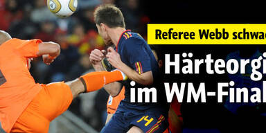 Härteorgie beim WM-Finale