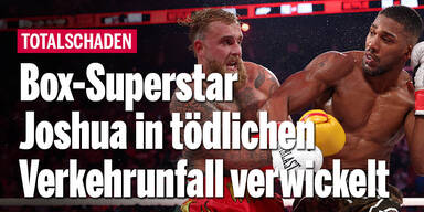Box-Superstar Anthony Joshua in tödlichen Verkehrsunfall verwickelt