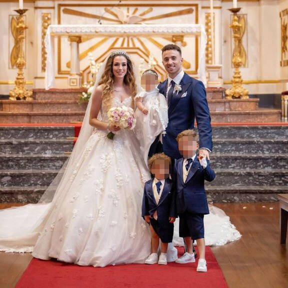 Diogo Jota mit Familie