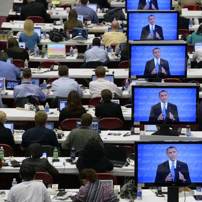 Der US-Präsident und sein Herausforderer treffen zum ersten Mal im TV aufeinander