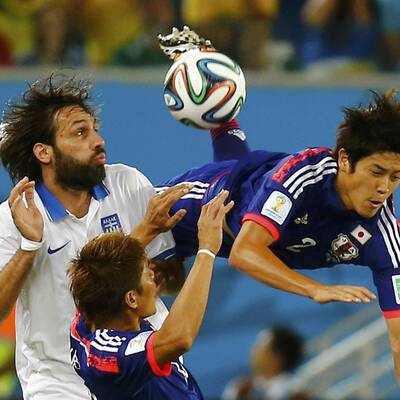 Die besten Bilder von Japan vs. Griechenland