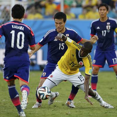 Die besten Bilder von Japan vs. Kolumbien