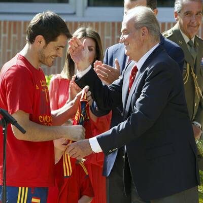 Gratulation des Königs