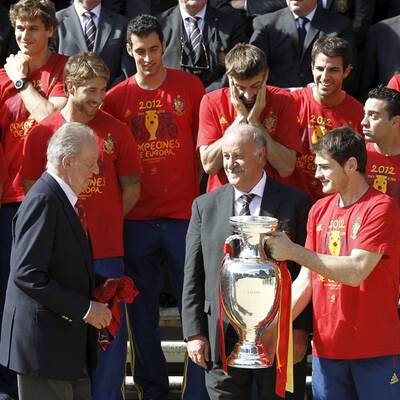 Gratulation des Königs