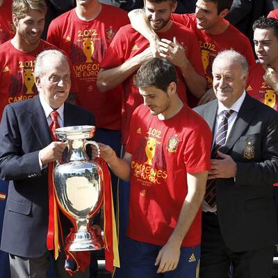 Gratulation des Königs