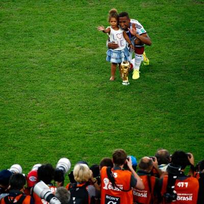 Süße Familienfeier im Maracana