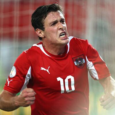 Zlatko Junuzovic erzielt den 1:2 Anschlusstreffer gegen Deutschland