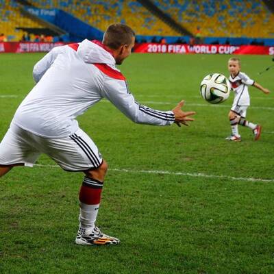Süße Familienfeier im Maracana