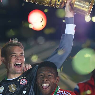 Bayern jubeln über Pokalsieg