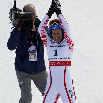 So jubelte Marlies über Slalom-Gold