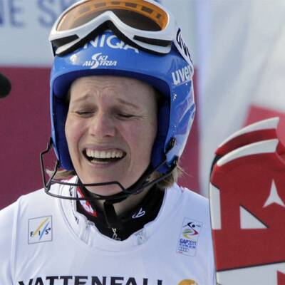 So jubelte Marlies über Slalom-Gold