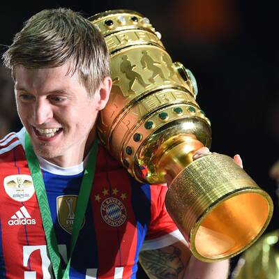 Bayern jubeln über Pokalsieg