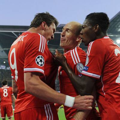  Bayern gegen Dortmund. Das Finale der Champions League in Wembley.