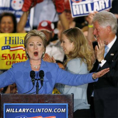 Hillary gewinnt hauchdünn in Indiana