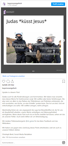 Jesus Greta Instagram