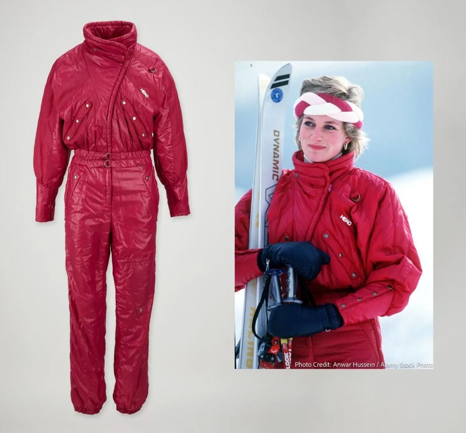 Prinzessin Dianas Skianzug