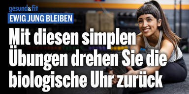 Ewig jung: Mit diesen simplen Übungen drehen Sie die biologische Uhr zurück