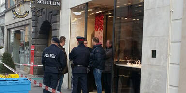 Graz: Trio überfällt Nobel-Juwelier 