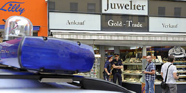 Juwelier überfallen - Täter flüchten ohne Beute
