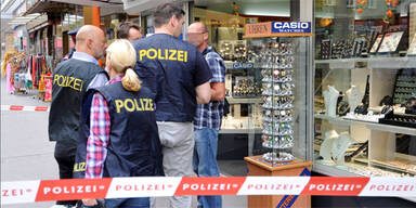 Juwelier überfallen - Täter flüchten ohne Beute
