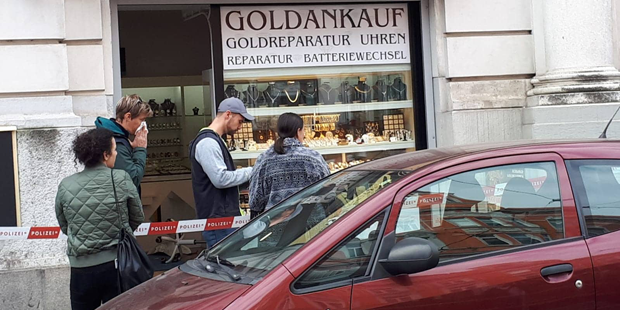So lief der Juwelier-Überfall mit drei Verletzten