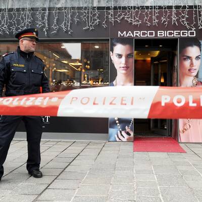 Überfallserie auf Juweliere in Wien