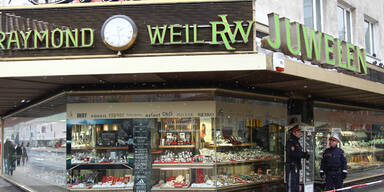 Raub&uuml;berfall auf Juwelier in Favoriten
