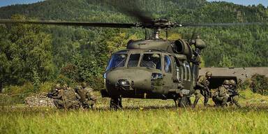 Bundesheer-Übung in Kärnten.