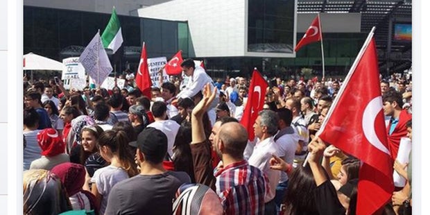 Tausende bei ­Anti-Israel-Demo