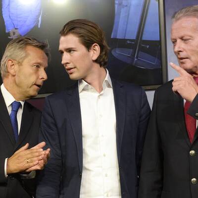 Stimmungsbilder aus den Parteizentralen 