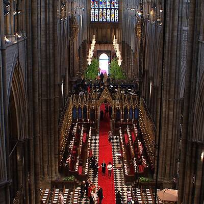 Royale Vorbereitungen