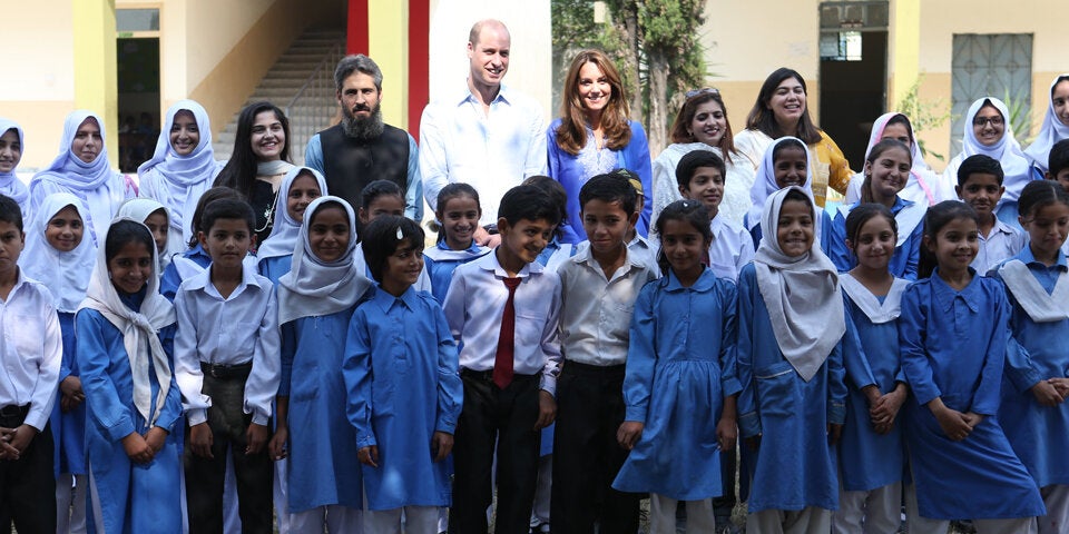 Kate William Pakistan