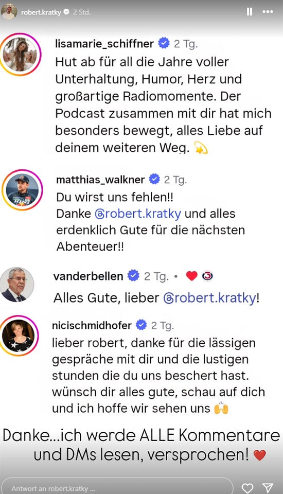 Robert Kratky: Erste Worte nach Ö3-Aus & Ausblick auf sein neues Leben