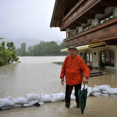 Hochwasser in Österreich