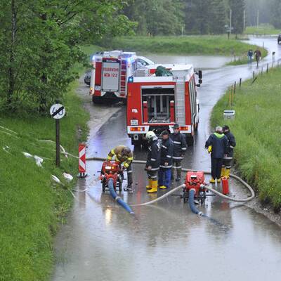 Hochwasser in Österreich
