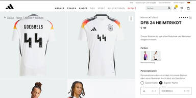 Nazi-Wirbel um Deutschland-Trikot mit Nummer 44