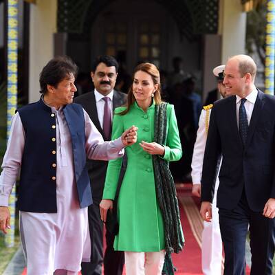 Ankunft des Herzogenpaars