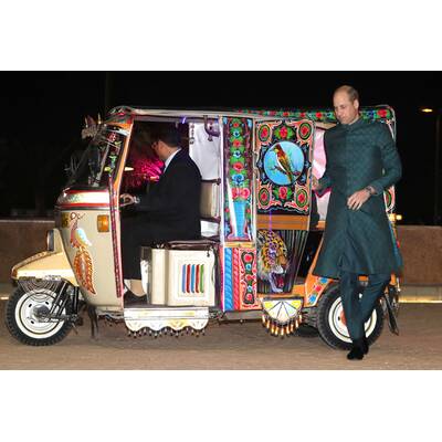 Ankunft des Herzogenpaars