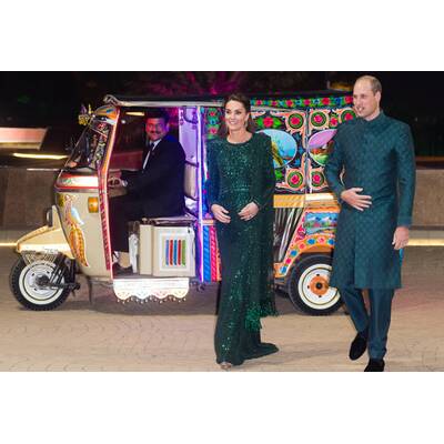 Ankunft des Herzogenpaars