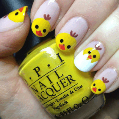 Osterliche Nailart
