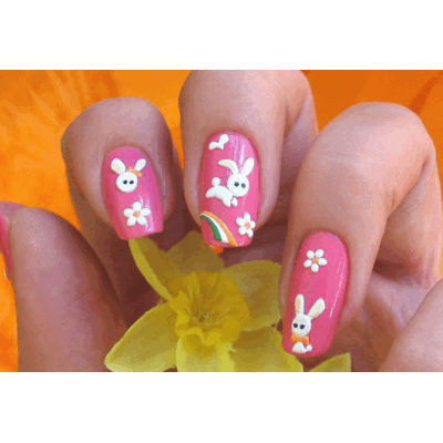 Osterliche Nailart