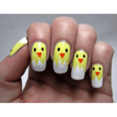 Osterliche Nailart