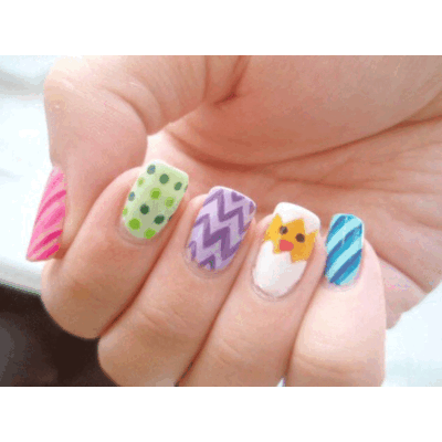 Osterliche Nailart
