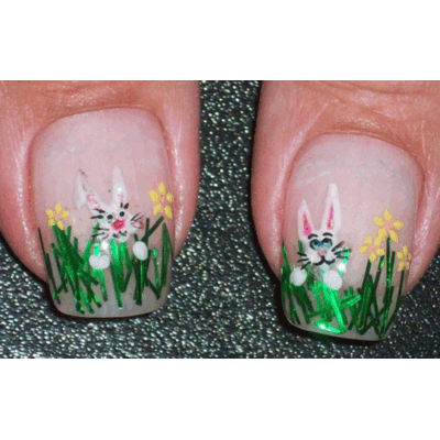 Osterliche Nailart