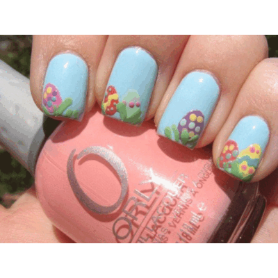 Osterliche Nailart