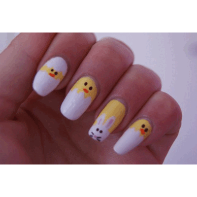 Osterliche Nailart